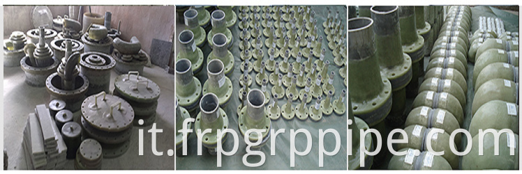 Raccordi per camicia del tubo RTR, raccordi per i tubi a resina epossidica, GRE FRP GRP ENBOW